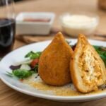 Brazilian Chicken & Cream Cheese Coxinha