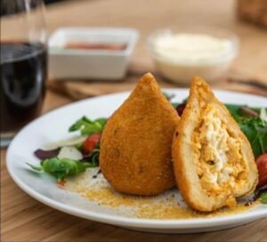 Brazilian Chicken & Cream Cheese Coxinha